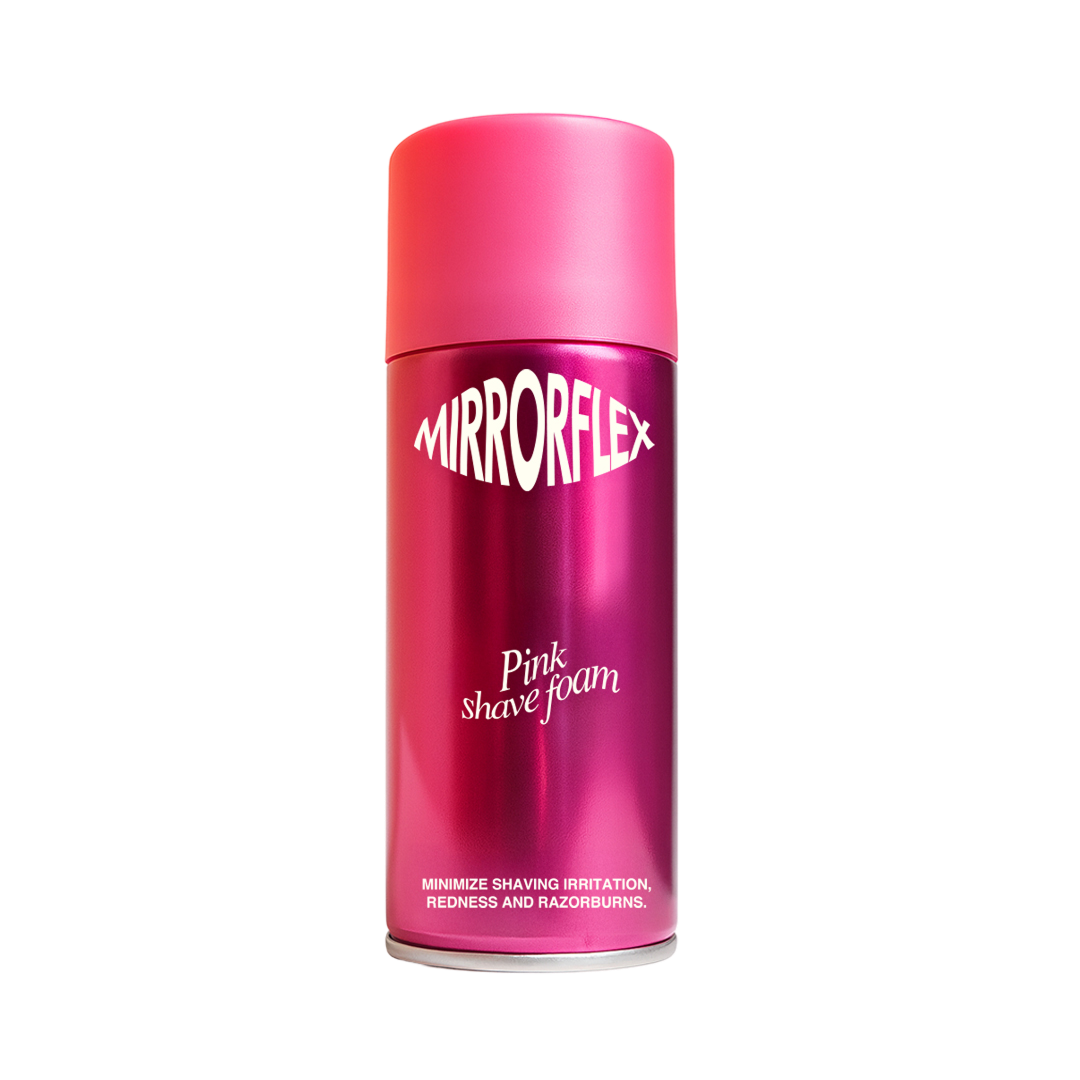 Mirrorflex Pink Shave Foam 200 ml