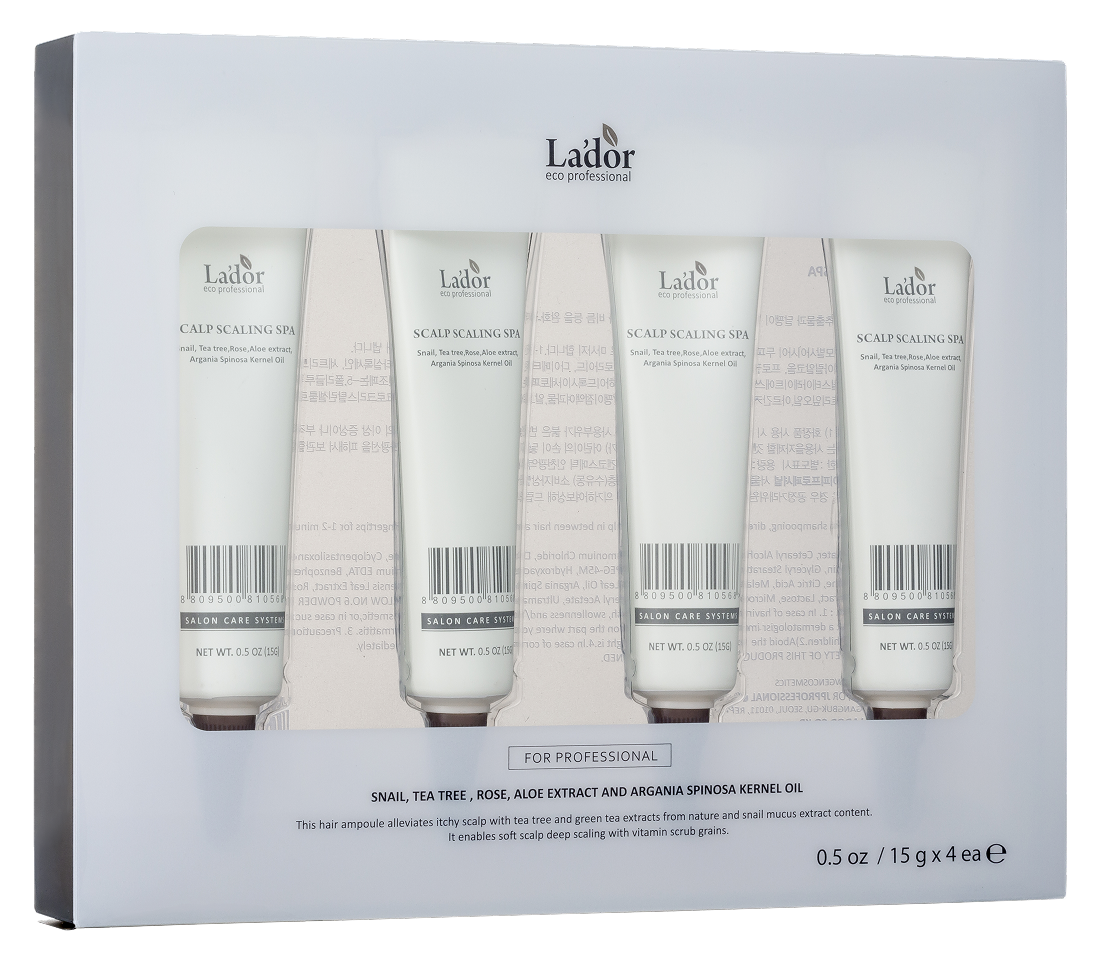 La'dor Scalp Scaling Spa Ampoule 15g x 4 st
