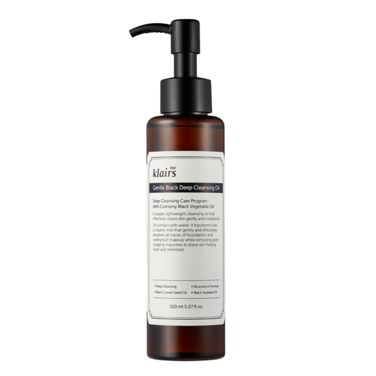 Klairs Gentle Black Deep Cleansing Oil 150 ml