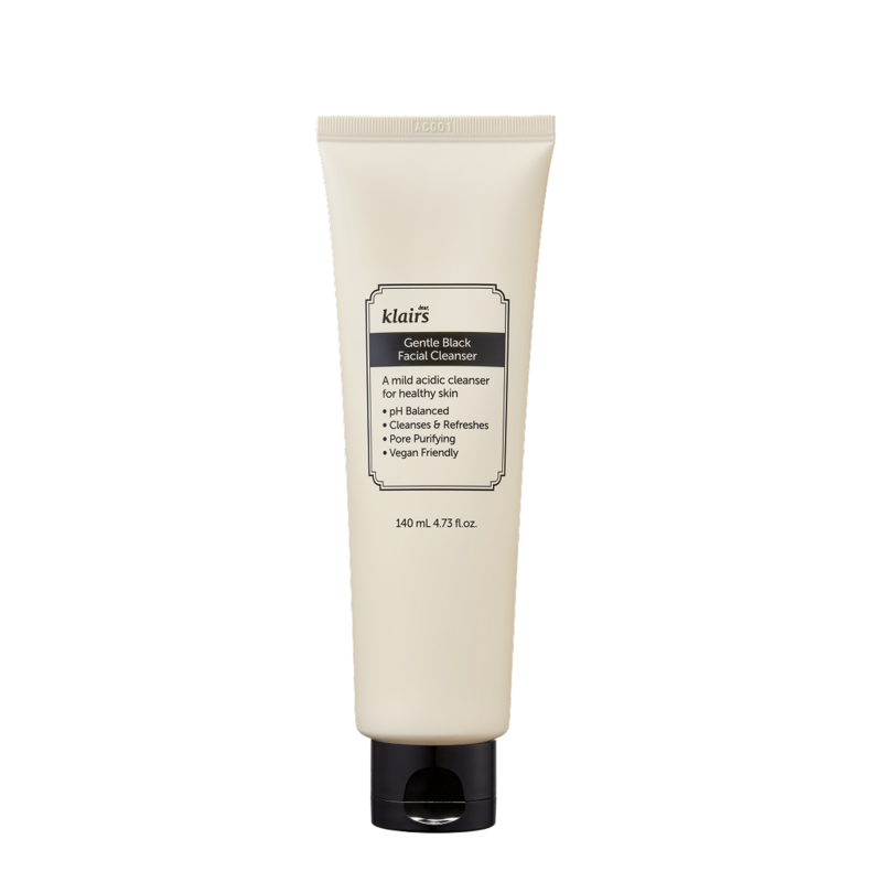 Klairs Gentle Black Facial Cleanser 140 ml