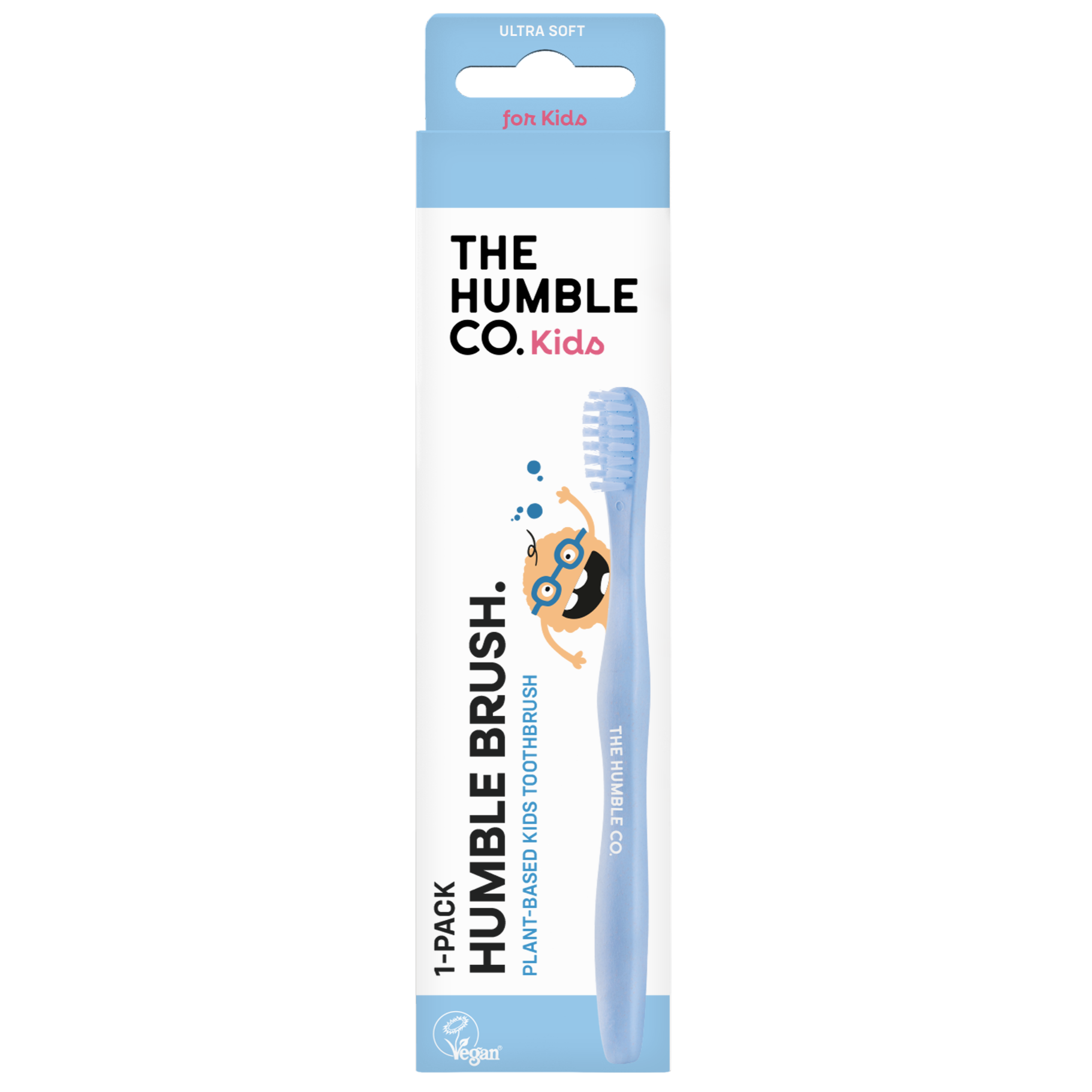 Humble Kids Plant-based Toothbrush Extra Soft Blå