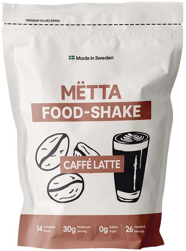 MËTTA Food Shake Caffé Latte 1400 g
