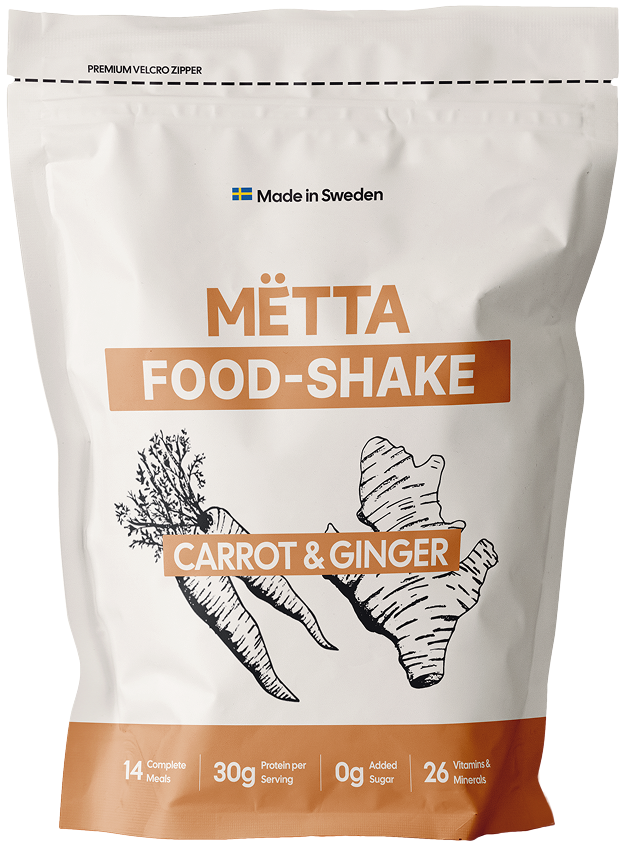 MËTTA Food Shake Carrot & Ginger 1400 g