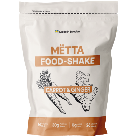 MËTTA Food Shake Carrot & Ginger 1400 g