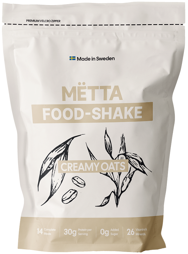 MËTTA Food Shake Creamy Oats 1400 g