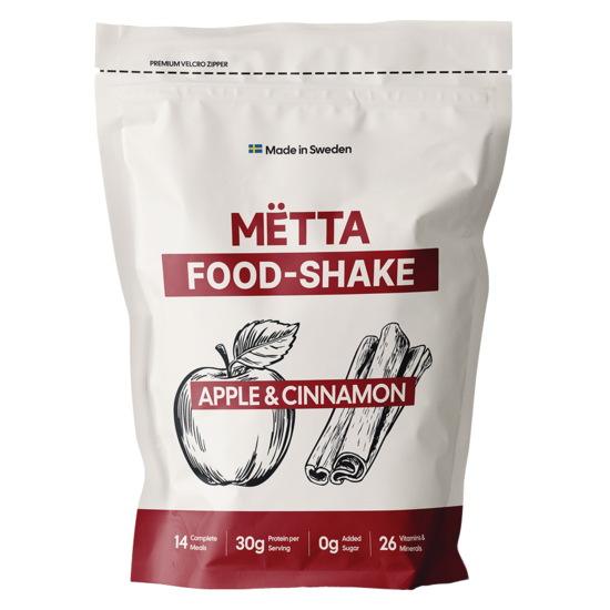 MËTTA Food Shake Apple & Cinnamon 1400 g