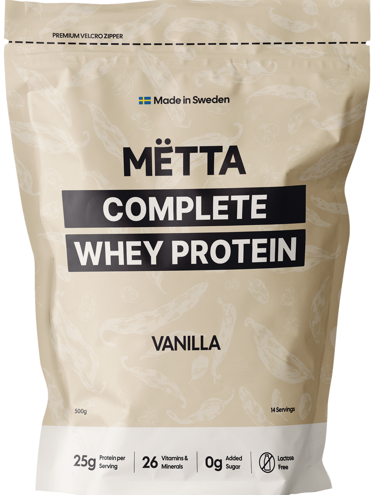 MËTTA Complete Protein Vanilla 500 g