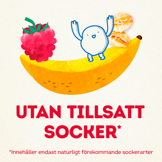 Semper Yummies Hallon 1-3 år 120 g