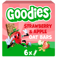 Goodies Havrebar Jordgubb & Äpple 23 g 6-pack