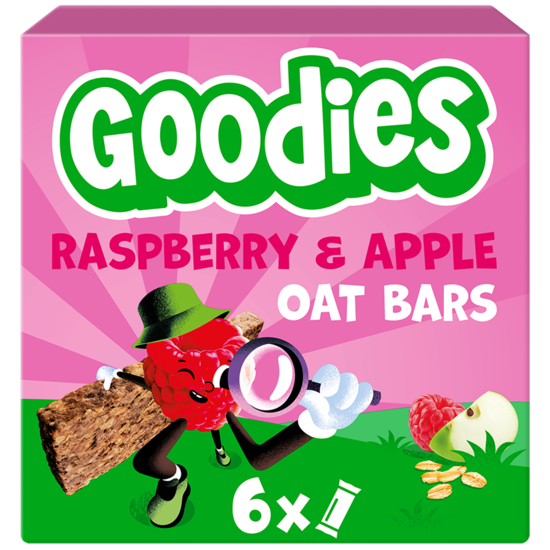 Goodies Havrebar Hallon & Äpple 23 g 6-pack