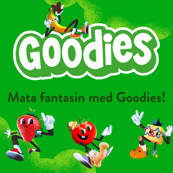 Goodies Jordgubb/Äpple 100 g