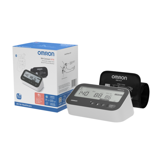 Omron Blodtrycksmätare M4 Connect AF (HEM-7196T1-FLE)