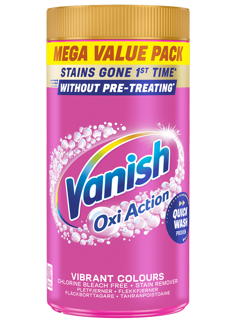Vanish Pink Laundry Booster Fläckborttagningspulver 2000 g