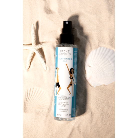 Bronz' Express Non-Tinted Self-Tanning Lotion Face and Body 150 ml