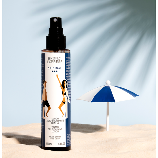 Bronz' Express Tinted Self-Tanning Lotion Face and Body 150 ml