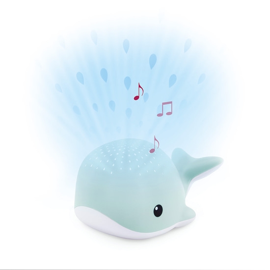 Zazu Projector Wally the Whale Blue