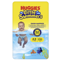 Huggies Little Swimmers Badblöjor S 2-3 år 3-8 kg 12 st