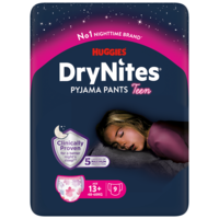 Huggies DryNites Pyjama Pants Girl 13+ år 48-60 kg 9 st