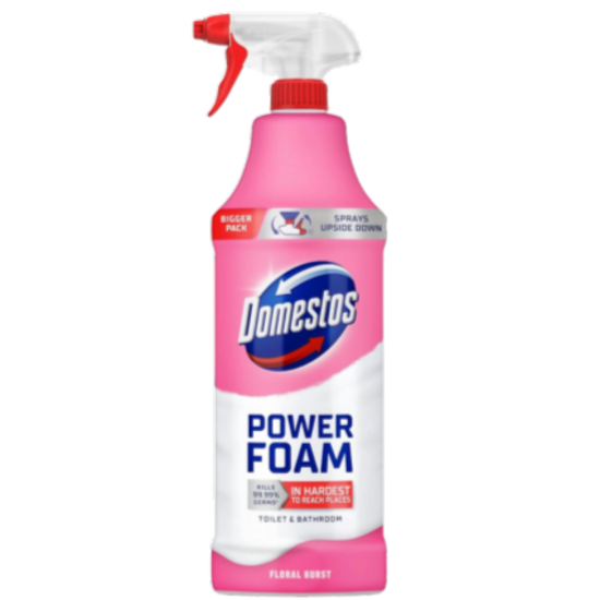 Domestos Power Foam WC Spray Floral Burst 435 ml