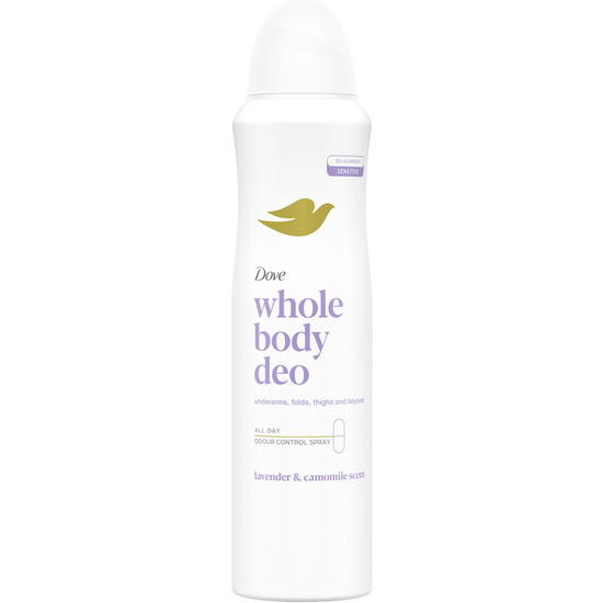 Dove Whole Body Deodorant Lavender & Chamomile Spray 150 ml 