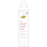 Dove Whole Body Deodorant Raspberry & Rose Spray 150 ml