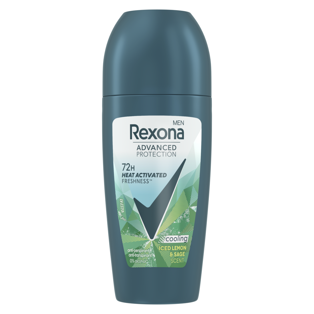Rexona Men 72h Advanced Protection Iced Lemon & Sage Roll-on 50 ml
