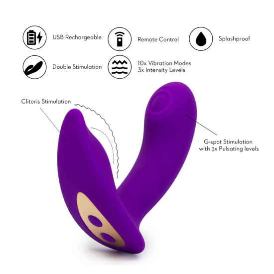 Ladylove Midnight Pulse Vibrator