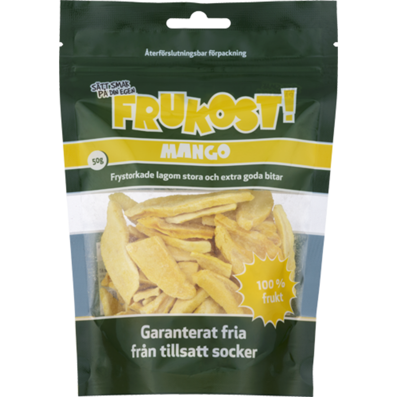 Frukost Frystorkad Mango 50 g