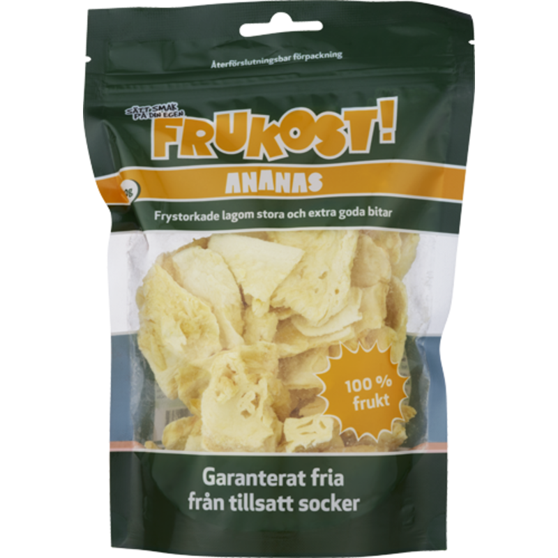 Frukost Frystorkad Ananas 50 g