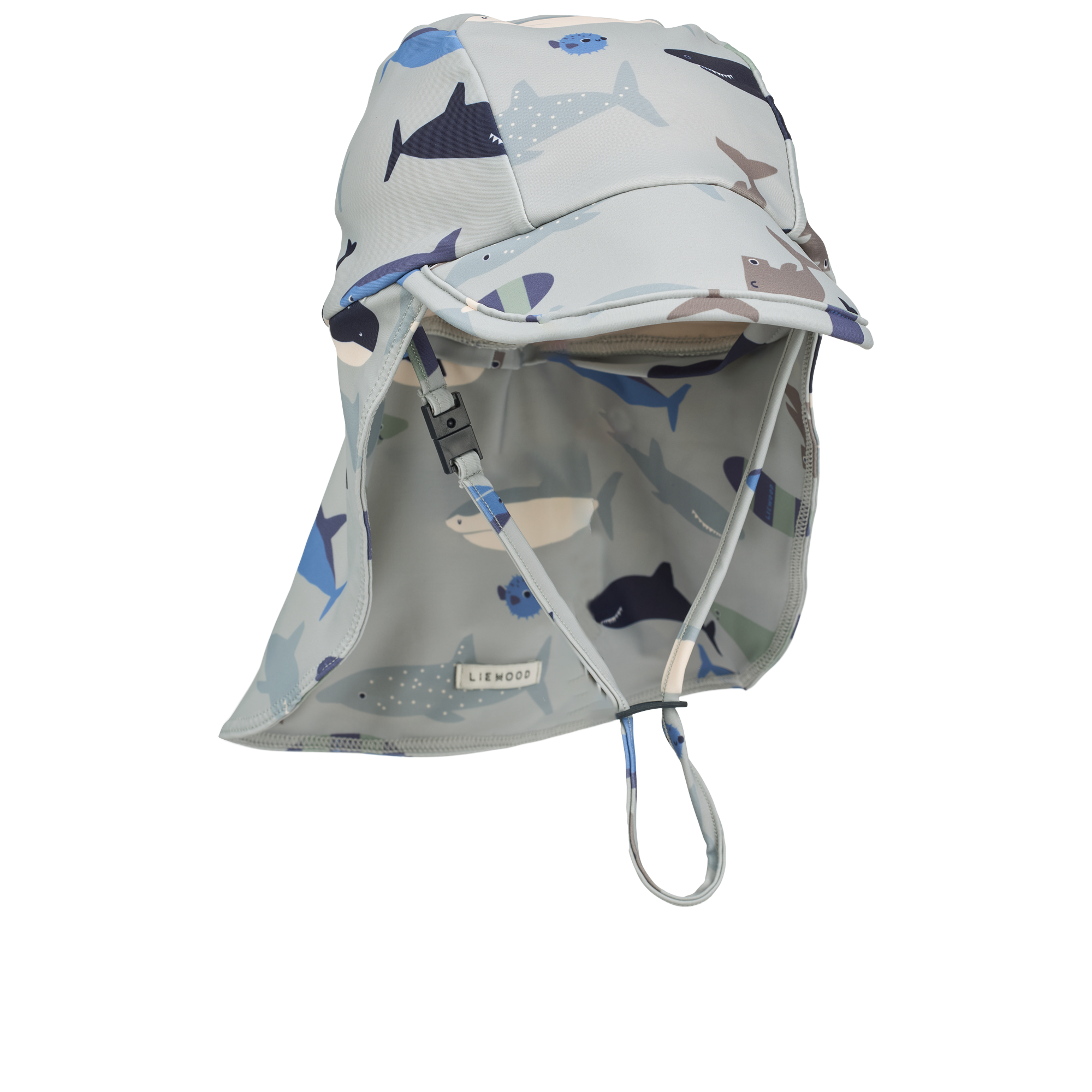 LIEWOOD Cecilia Simhatt Shark/Dove Blue Strl 3-6 mån