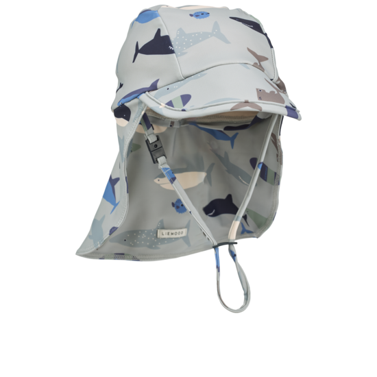 LIEWOOD Cecilia Simhatt Shark/Dove Blue Strl 3-6 mån