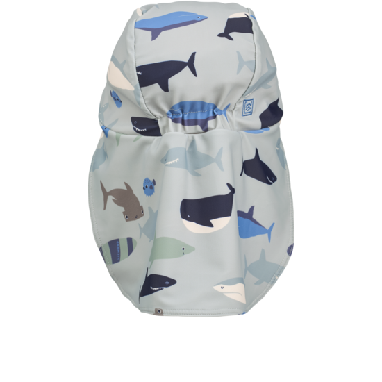 LIEWOOD Cecilia Simhatt Shark/Dove Blue Strl 3-4 år