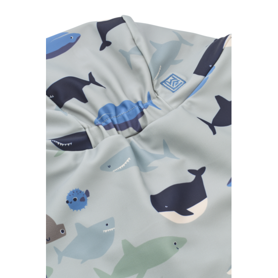 LIEWOOD Cecilia Simhatt Shark/Dove Blue Strl 3-4 år