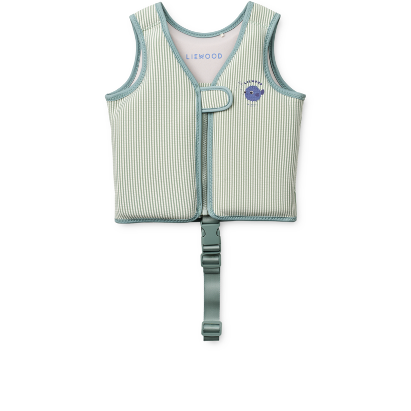 LIEWOOD Dove Badväst Peppermint/Sandy Strl 11-15 kg