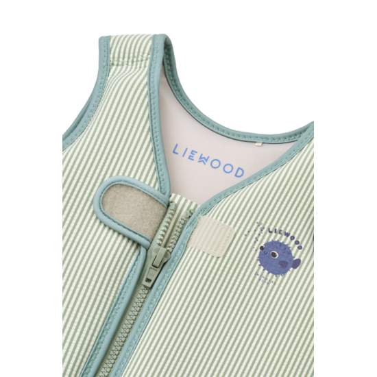 LIEWOOD Dove Badväst Peppermint/Sandy Strl 11-15 kg