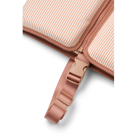 LIEWOOD Dove Badväst Y/D Stripe Pale Tuscany/Creme de la Creme Strl 15-19 kg