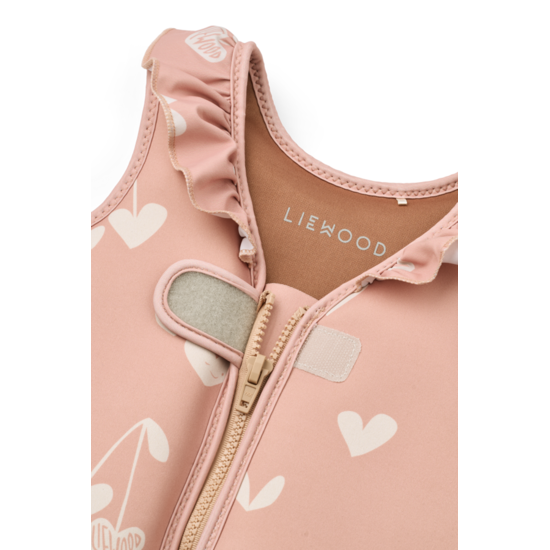 LIEWOOD Dove Badväst Sweethearts/Pale Tuscany Strl 19-30 kg