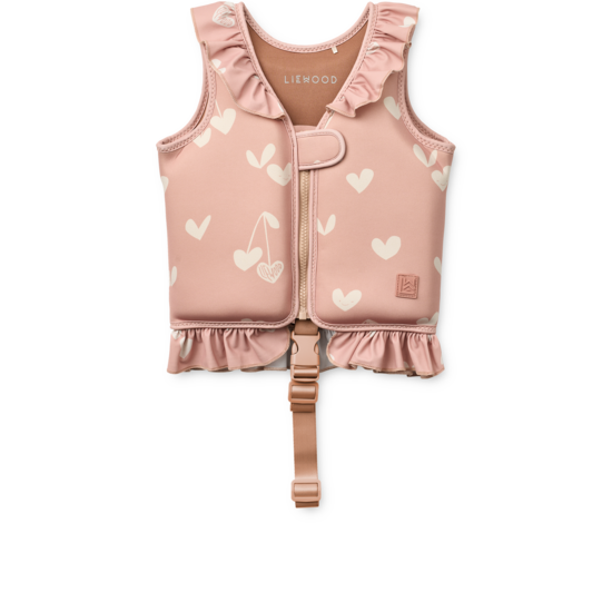 LIEWOOD Dove Badväst Sweethearts/Pale Tuscany Strl 11-15 kg