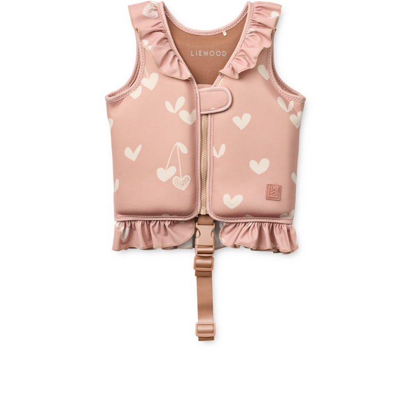 LIEWOOD Dove Badväst Sweethearts/Pale Tuscany Strl 11-15 kg