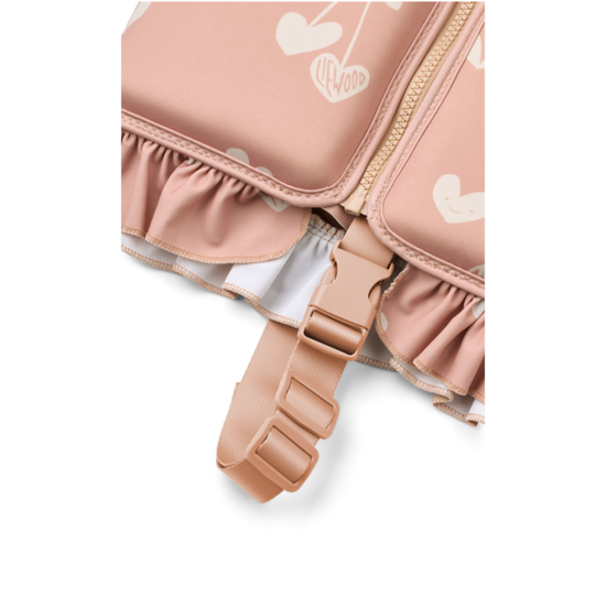 LIEWOOD Dove Badväst Sweethearts/Pale Tuscany Strl 11-15 kg
