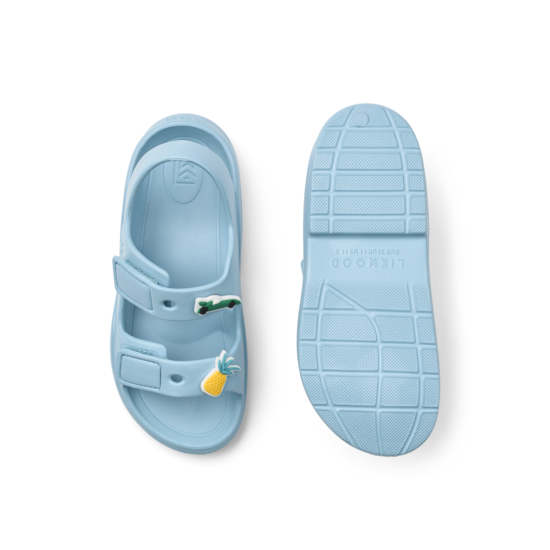 LIEWOOD Lilo Sandaler med applikationer Beach Blue Strl 31