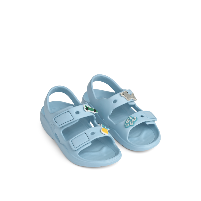 LIEWOOD Lilo Sandaler med applikationer Beach Blue Strl 26