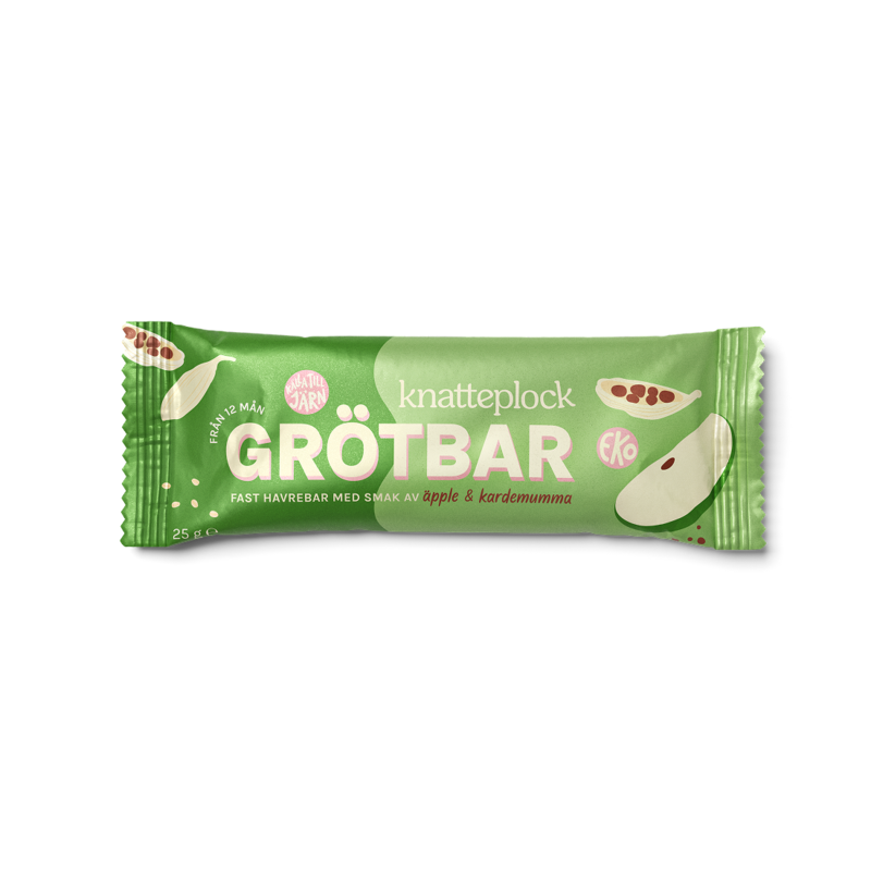 Knatteplock Grötbar Äpple & Kardemumma 25 g