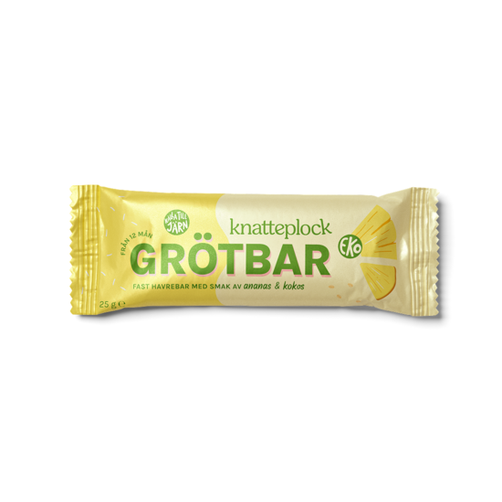 Knatteplock Grötbar Ananas & Kokos 25 g