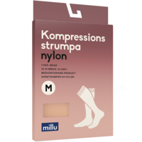 Millu Kompressionsstrumpa Nylon Beige M 1 par