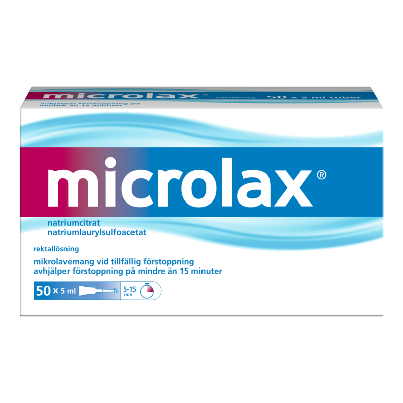 Microlax mikrolavemang 50 x 5 ml