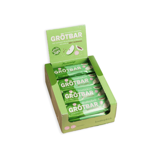 Knatteplock Grötbar Äpple & Kardemumma 25 g x 16 st