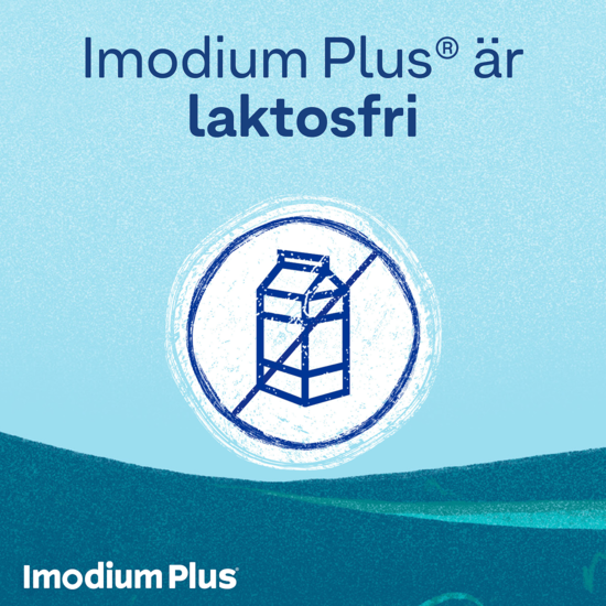 Imodium Plus tablett 2 mg/125 mg, 12 st