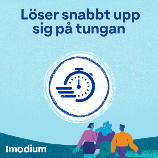 Imodium, Munsönderfallande tablett 2 mg 12 st