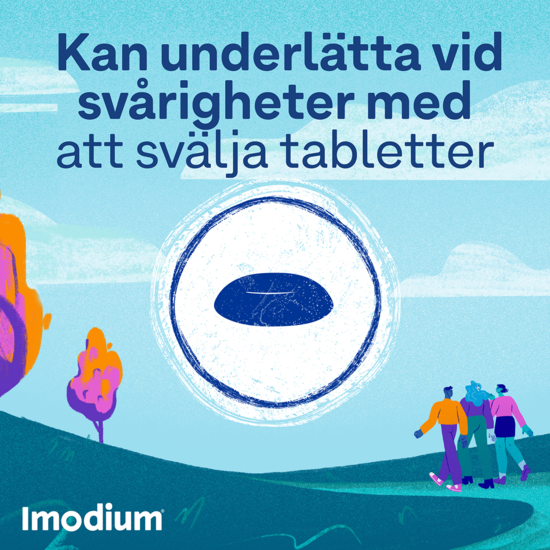 Imodium, Munsönderfallande tablett 2 mg 12 st